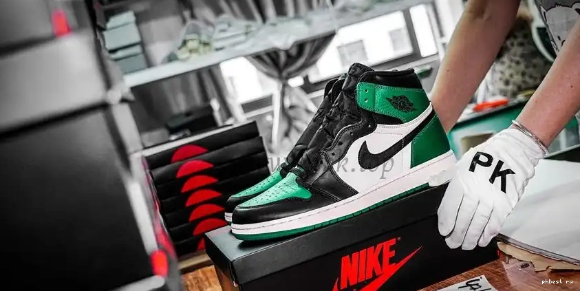 READY RETAIL Jordan MATERIALS Retro Pine GOD Green SHIP PK 1 TO High 0506